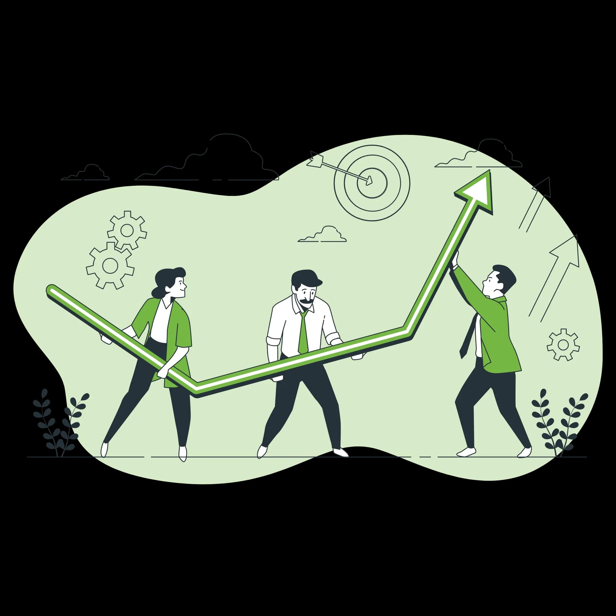 Team collaboration and goal achievement Team collaboration and goal achievement